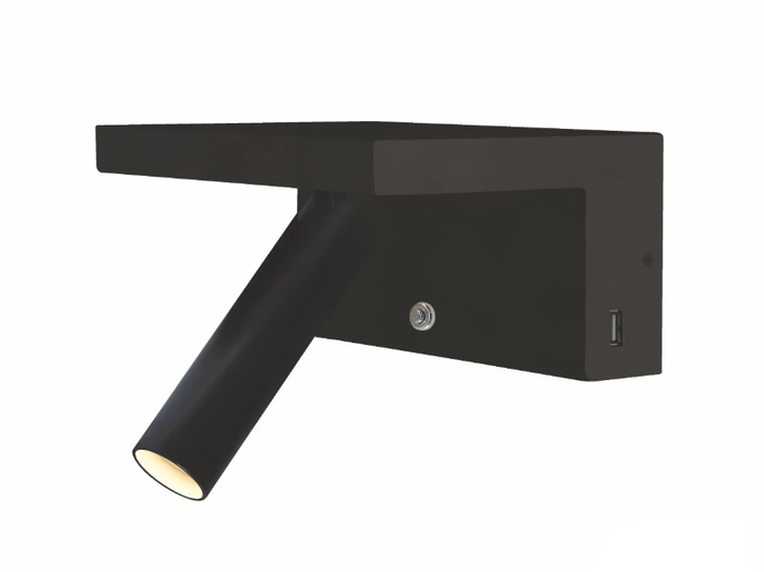 BEAM - Aluminium wall lamp with USB _ BENEITO FAURE